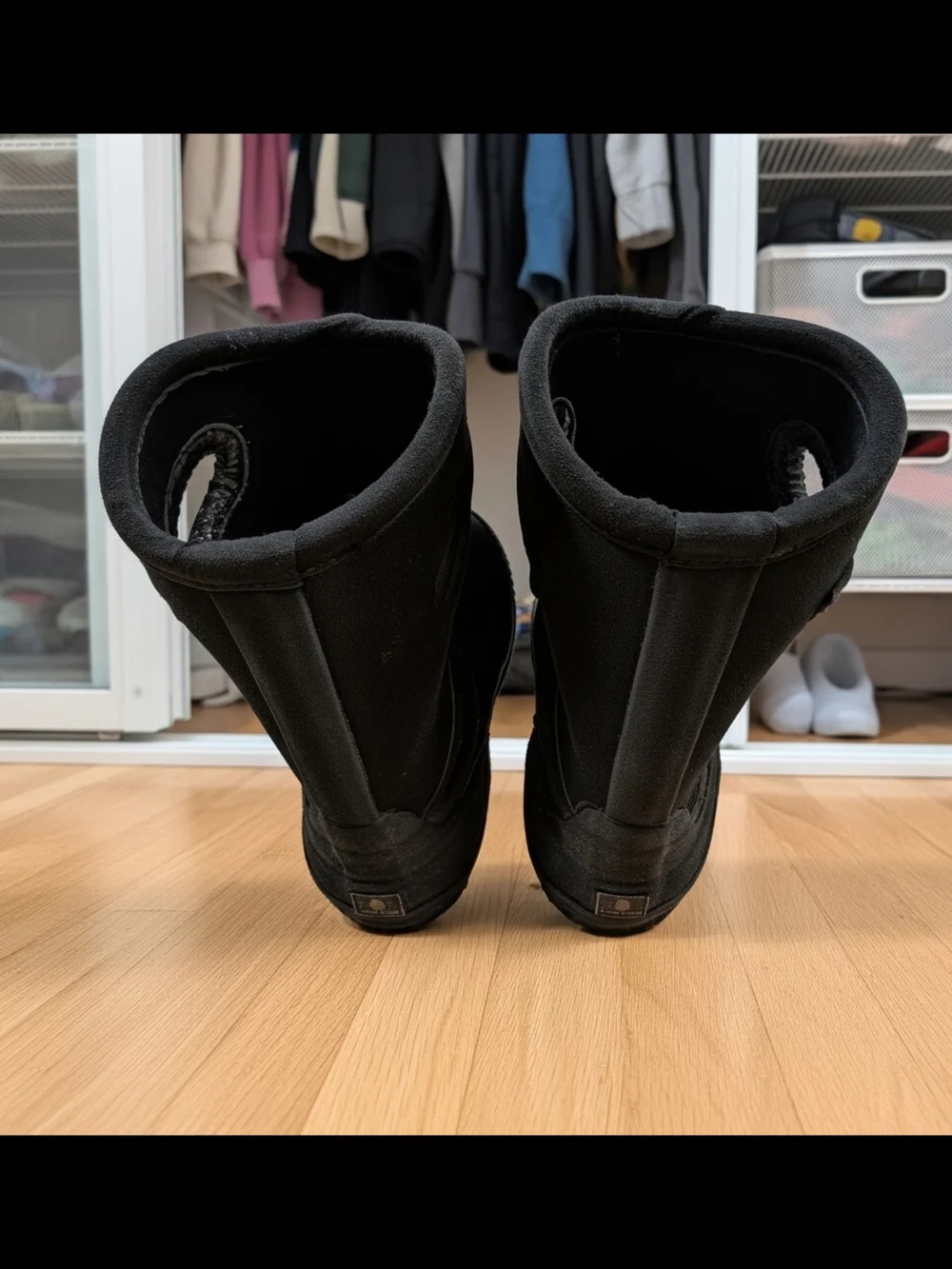 LONE CONE KIDS Black Neoprene Pull-On Rain/Snow Boot US Size 1